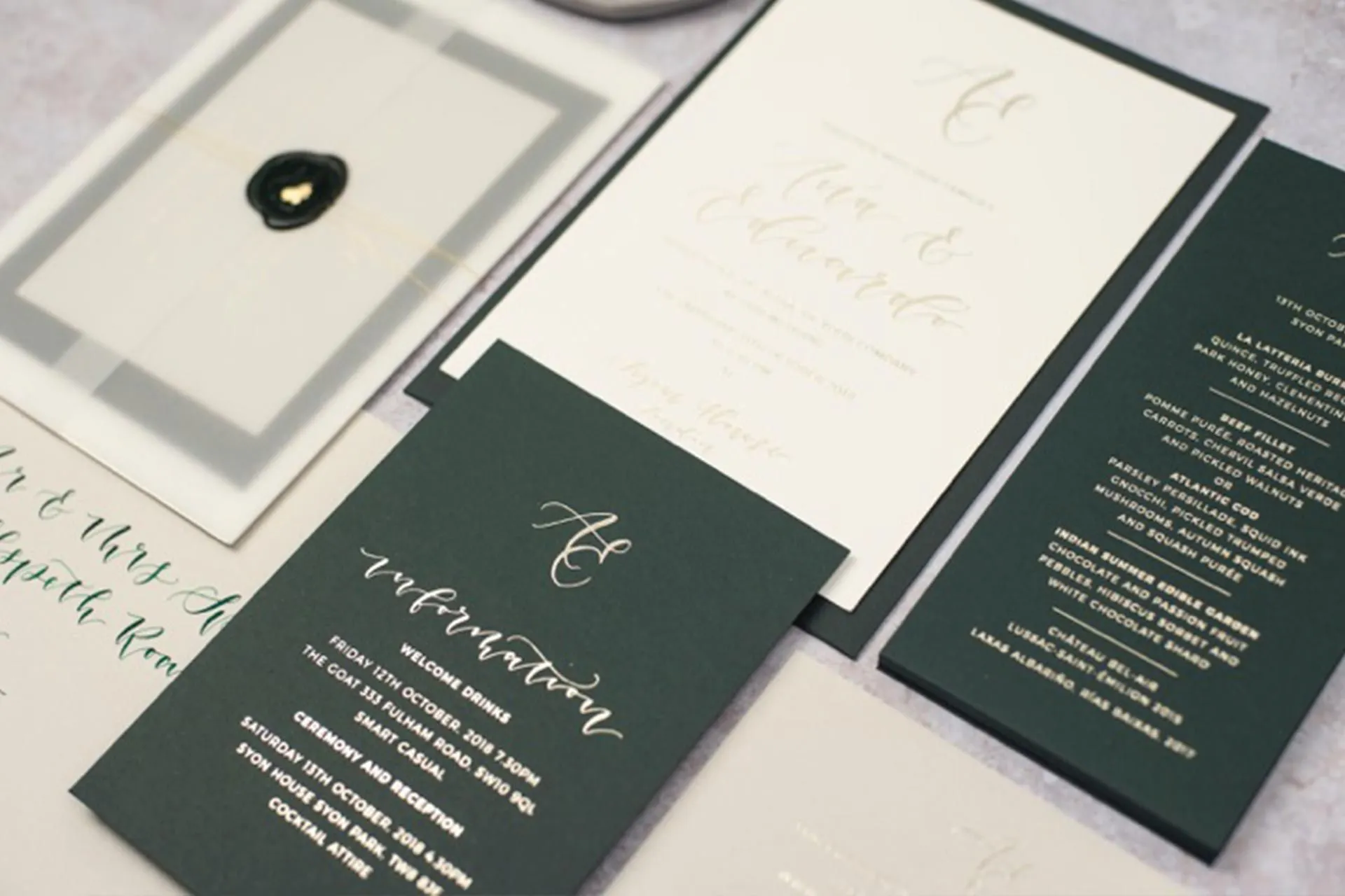 Wedding collateral