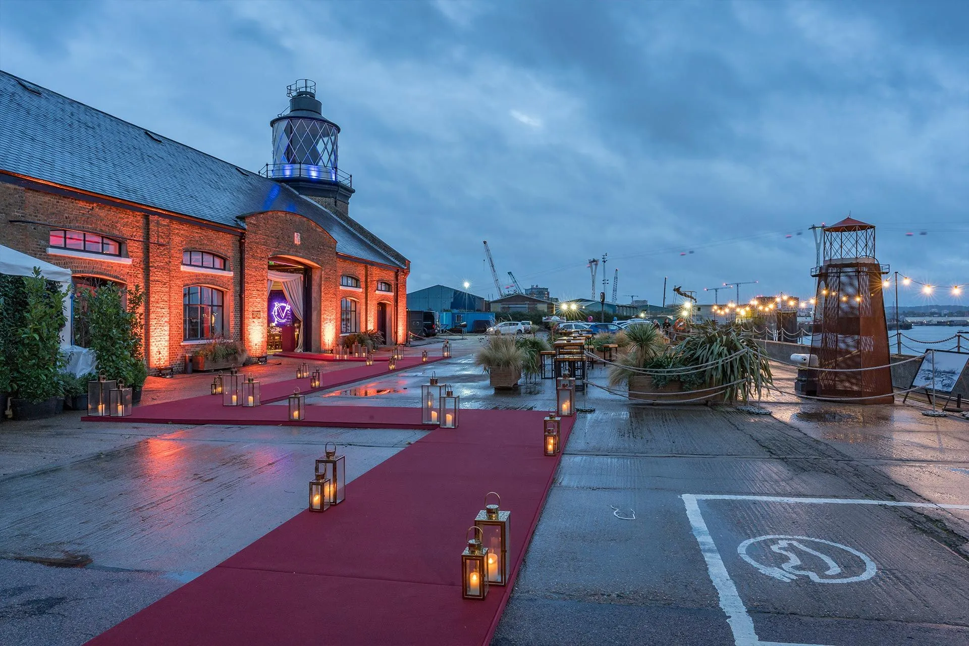 Entrance walkway